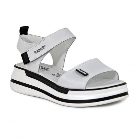 Сандалии женские <CC060-010= бел/к>