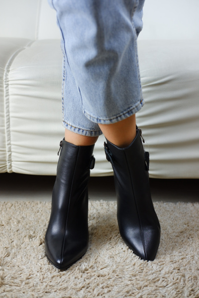 Ботильоны женские демис <PF2932-L309J= чер/к>