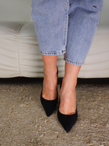 Туфли женские <K604-70A-R019X ч/з>