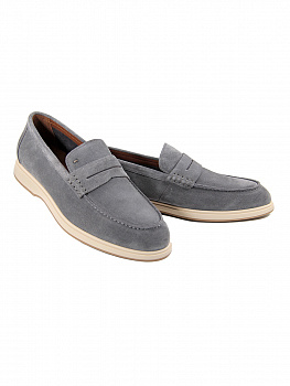 Слипоны мужские <3-503 серы/з>