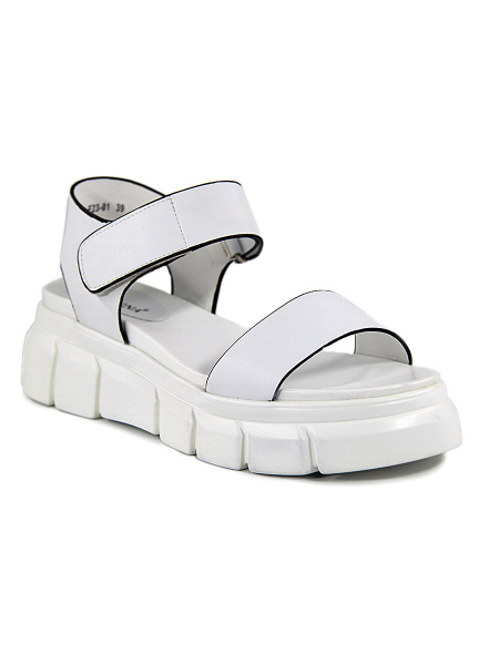 Сандалии женские <K-L-E23-01 белый/к>