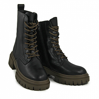 Ботинки женские зимние <22C9-86-101Z= черный/к>