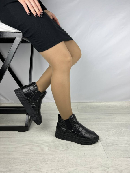 Челси женские зимние <LS20236-1M= ч/тек>