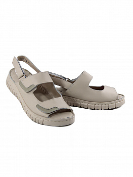 Сандалии женские <PED217-2 беж/к>