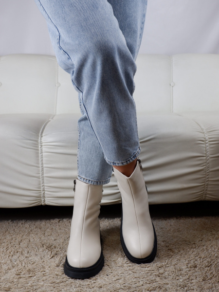 Ботинки женские зимние <1C4075-0500-A1496G беж/к>