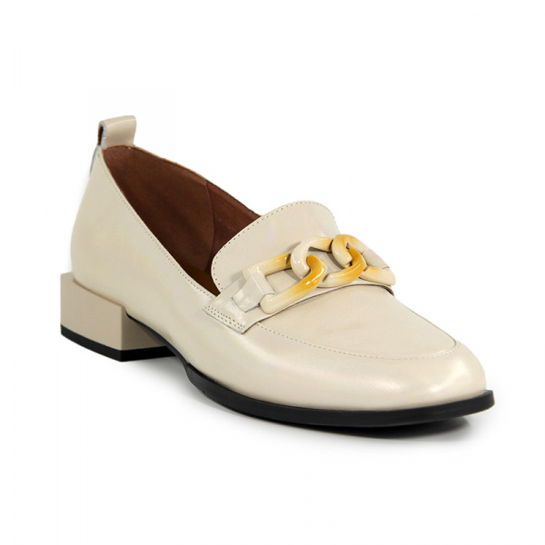 Лоферы женские <8D1354-08A-QP165= беж/к>