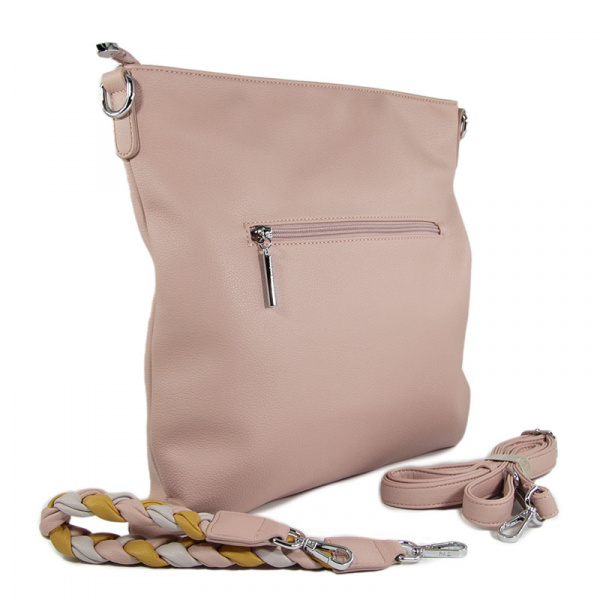 Сумка женская лето  <Y9558-1K розовый/эко к>