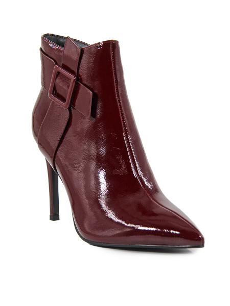 Ботильоны женские демис <W242-AZ-01-R-R борд/нат л>