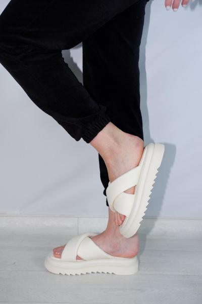 Сабо женские <AS6155-2= бежевый/к>