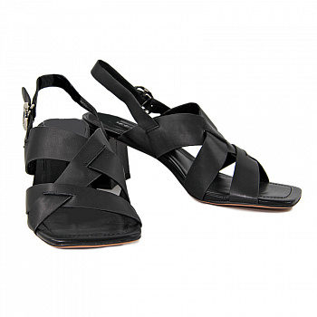 Босоножки женские <D2188-3-N73= черный/к>