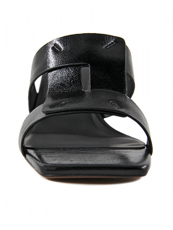 Сабо женские <L5571-5-5 черный/эко к>