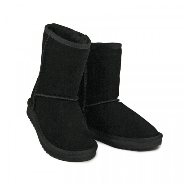 Угги женские зимние <E5825HJM ч/иск замша>