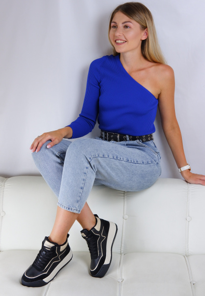 Кеды женские демис <01H-A1142= ч/з+к>