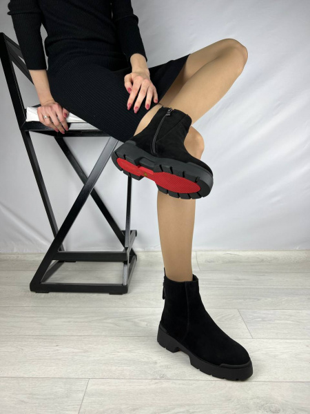 Ботинки женские зимние <X63PM-H439= ч/з>