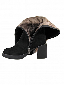 Ботфорты женские зимние <M619-K890-015BG ч/з>