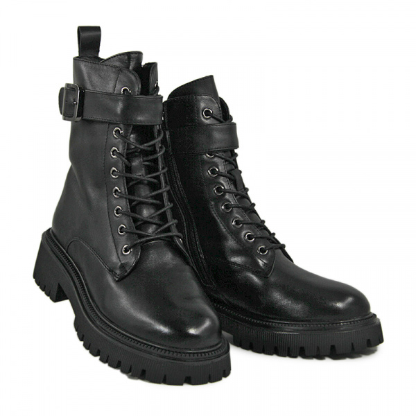 Ботинки женские зимние <K-ZZM-1026-2-15= ч/к>