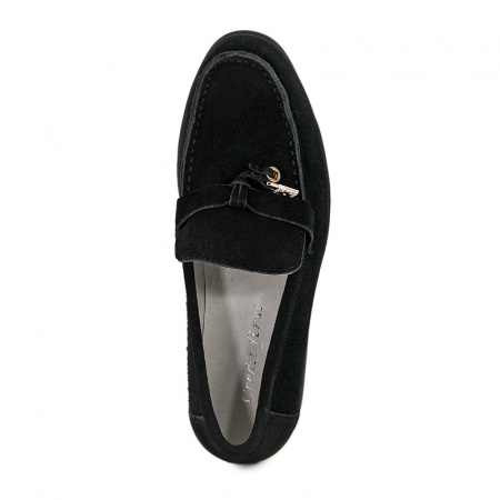 Лоферы женские <PS22133 чер/з>