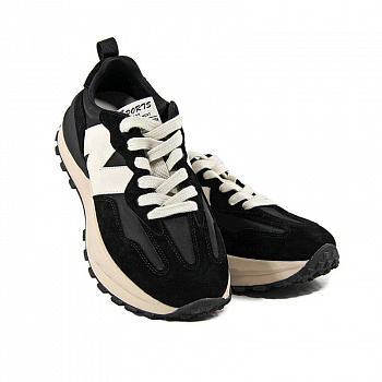 Кроссовки женские <07Q678-1H ч/з+к>