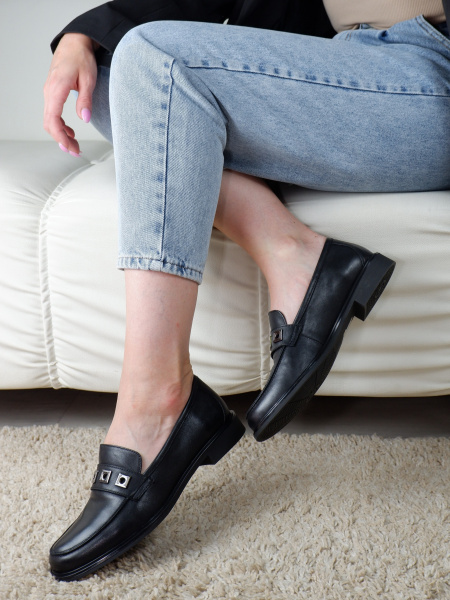 Лоферы женские <S1646-H932-N1= ч/к>