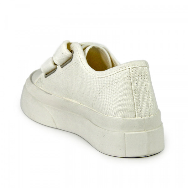 Кеды женские лето <66-118= белый/тек>