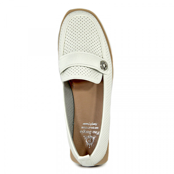 Слиперы женские лето <1983-7-3= бел/эко к>