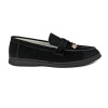 Лоферы женские <PS22133 чер/з>
