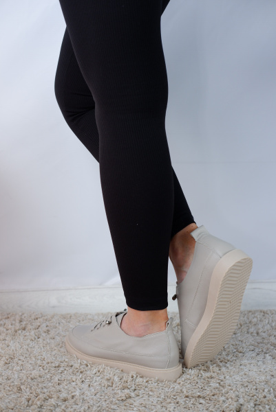 Кеды женские лето <K-S-A18128-335= беж/к>