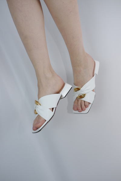 Сабо женские <K-L-1016-G12-T140 бел/к>