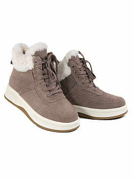 Ботинки женские зимние <JE325-013 беж/з>