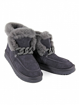 Угги женские зимние <OAR-ZM-3089 серы/з>
