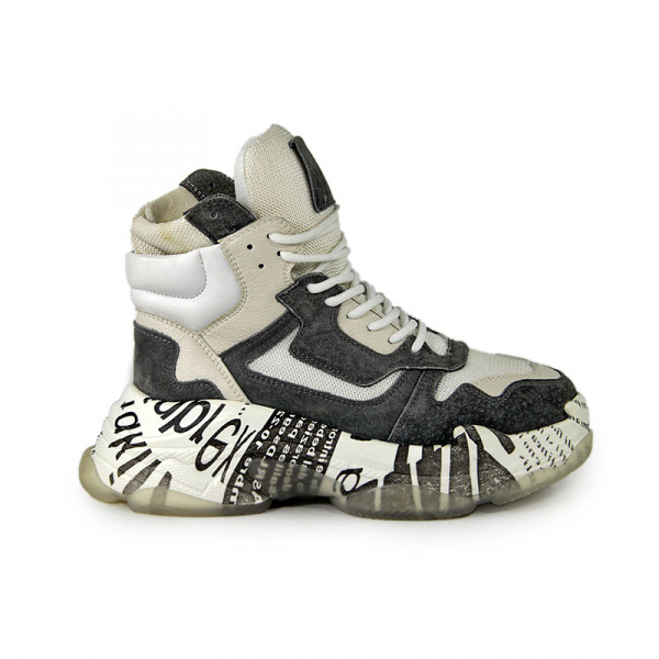 Кроссовки женские демис <CK-44 серы/з>