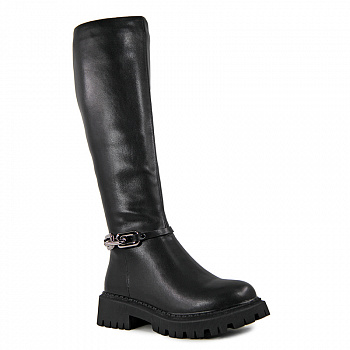 Сапоги женские зимние <C233-R-TG-03-A-27 ч/к>