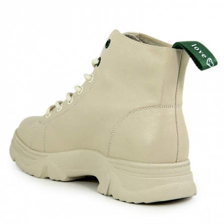 Ботинки женские демис <78905M= беж/к>