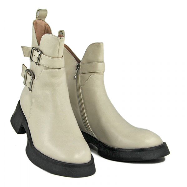 Ботинки женские демис <LE81-RT290-NP588B= беж/к>