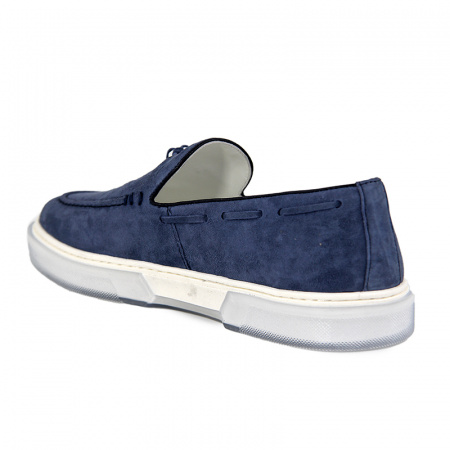 Лоферы мужские <341161BX-YP= син/з>