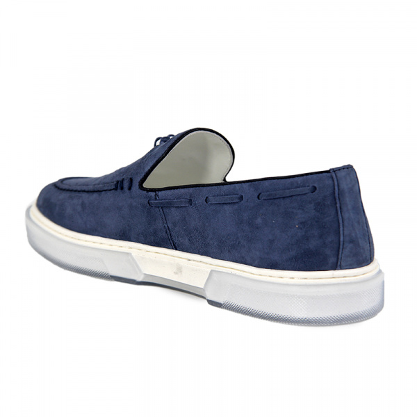 Лоферы мужские <341161BX-YP= син/з>