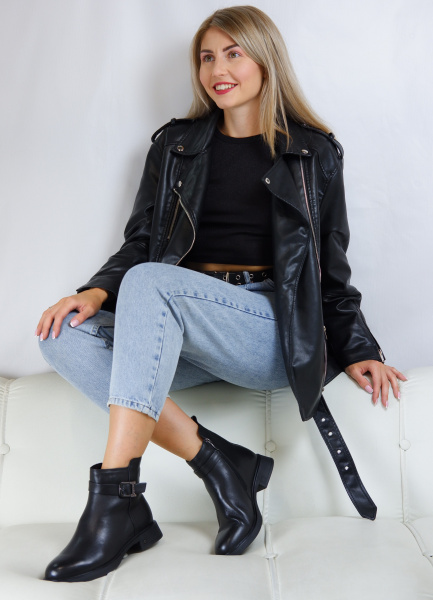 Ботинки женские демис <CEB46-1 ч/к>