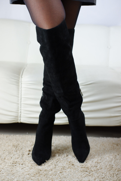 Сапоги женские демис <1985H-Y2120-C49= ч/з>