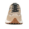 Кроссовки женские <01H-89878= беж+кор/з+т>