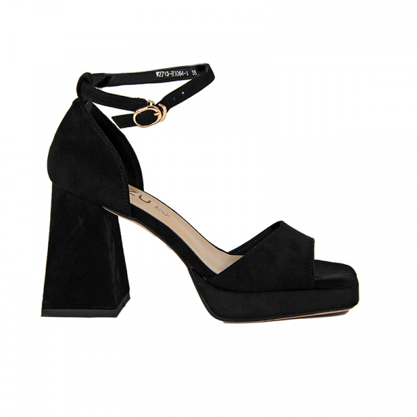 Босоножки женские <W2713-H1064-1 ч/т>