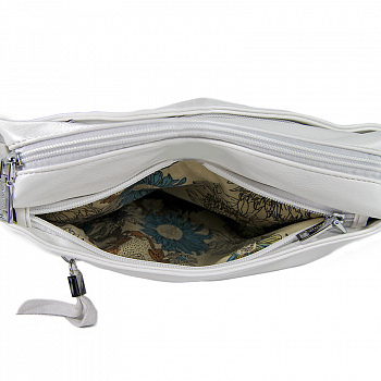 Сумка женская лето  <V-0023 белый/эко к>