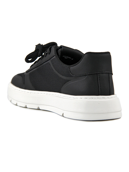 Кроссовки мужские лето <WL206-1 черный/к+т>