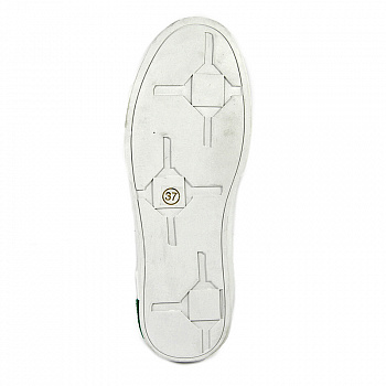 Кеды женские демис <W6987-19-1= бел+зел/к>