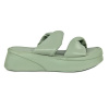 Сабо женские <WH-006= зеленый/эко к>