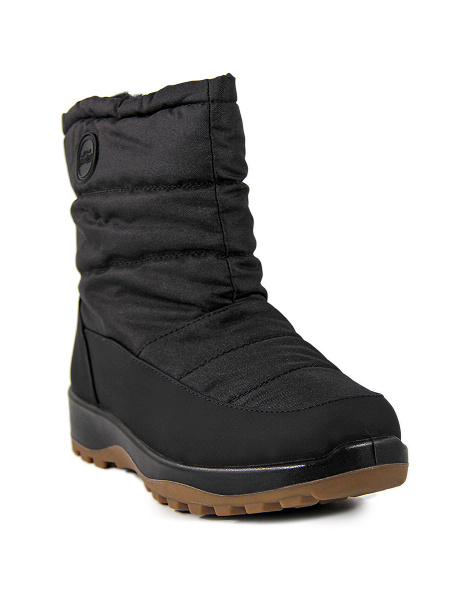 Дутыши женские зимние <8026-243 ч/тек+эко к>