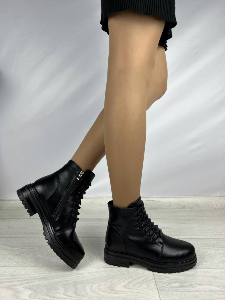 Ботинки женские зимние <N122-394ZM (M) ч/эко к>