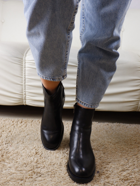 Ботинки женские зимние <1F2977-0400-A1780G=чер/к>