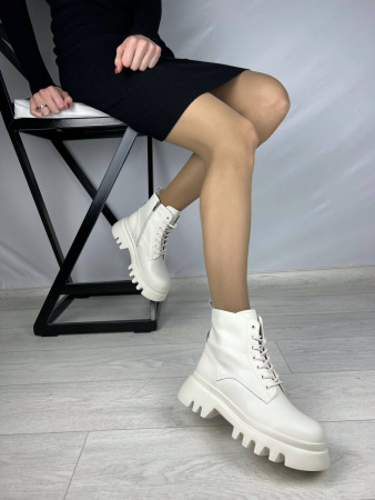 Ботинки женские демис <AS3017-L950-2= беж/к>