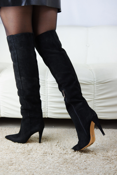 Сапоги женские демис <1985H-Y2120-C49= ч/з>