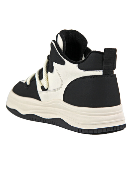 Кеды женские демис <B26299MH чер+беж/к>